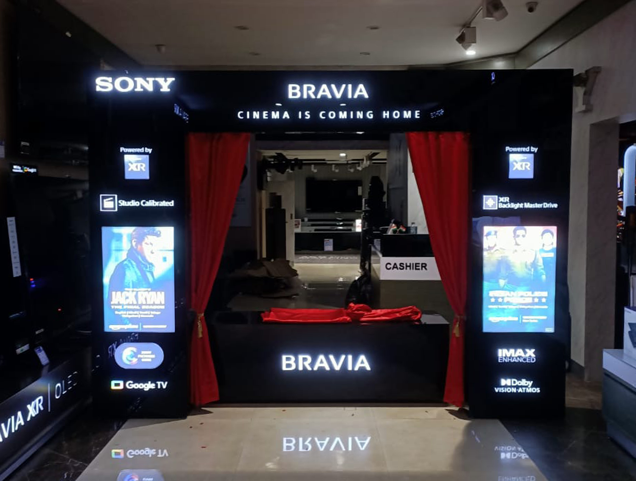 Sony Setup For Bravia Launch